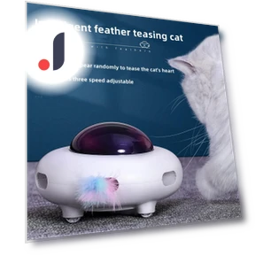 Smart UFO Puzzle Toy for Cats — Cat Playthings, TianJinGeErLiShangMaoYouXianGongSi