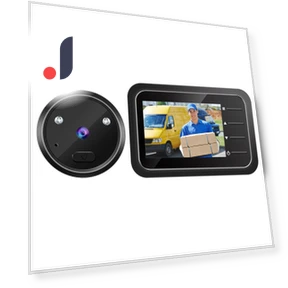 Smart Video Doorbell with LCD Screen — Smart Home Security, wmlike mz