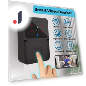 Smart Video Doorbell — Smart Home Security, Factory Discount Outlet