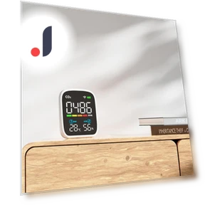 Smart WIFI Mini CO2 Detector — Air Quality Monitors, TOMTOP JMS
