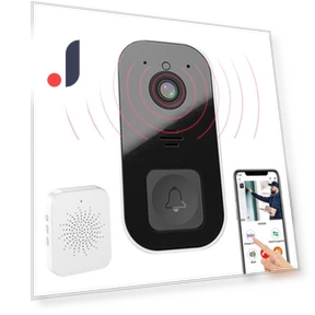 Smart Wireless Mini Video Doorbell — Smart Home Security, BABY YOU