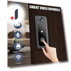 Smart Wireless Video Doorbell — Smart Home Security, Refreshing Home