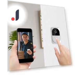 Smart Wireless Video Doorbell — Smart Home Security, Home Sales Outlet