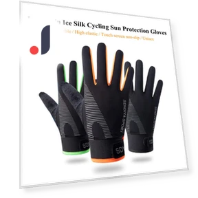 Summer Full Finger Touchscreen Bike Gloves — Gloves, Binchi Keji Travel