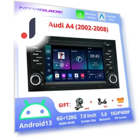 Touch Screen WIFI Car Radio GPS Multimedia Stereo — Navigation & GPS Accessories, NAVIGUIDE Car Life