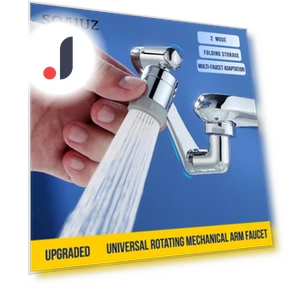 Universal Rotating Robotic Faucet Extender — Aerators, Refreshing Home