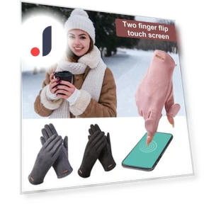 Winter Quilted Warm Gloves — Gloves, eyeonsome
