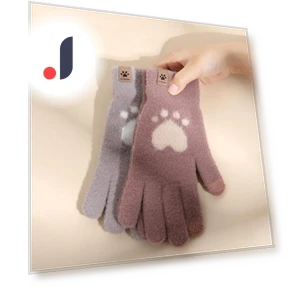 Winter Warm Cashmere Touchscreen Gloves — Cold Weather Gloves, Outdoor Boutique TOP