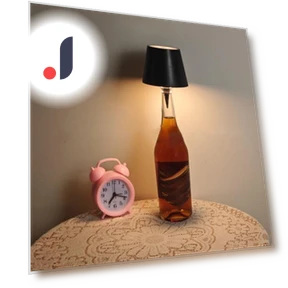 Wireless Bottle Lamp — Study & Desk Lighting, Worry free storage