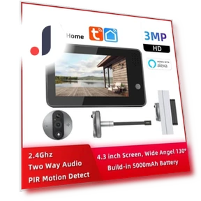 Wireless Wi-Fi Video Doorbell — Smart Home Security, wmlike mz