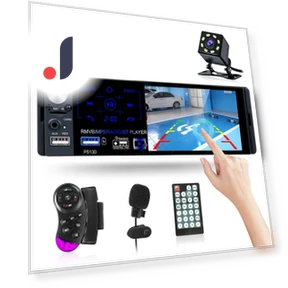 1 Din 4.1 Car MP5 Player with Touch Screen — Stereo Receivers, Podofo