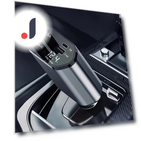 4-in-1 100W PD Fast Car Charger with Built-in Cables — Chargers, NyPhoenix Auto