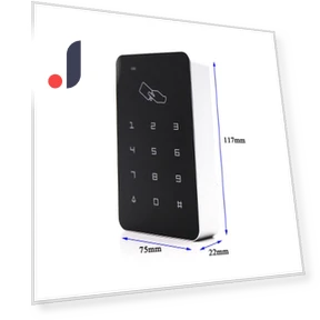 Autonomous RFID Keyboard Access Controller — Access Control Keypads, Scalloped Ocean