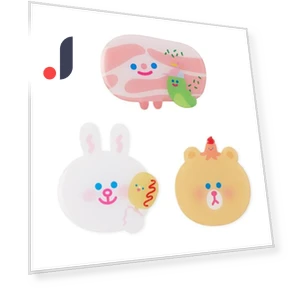 Bacon Smart Talk Edward — Portable Audio Recorders, LINE FRIENDS