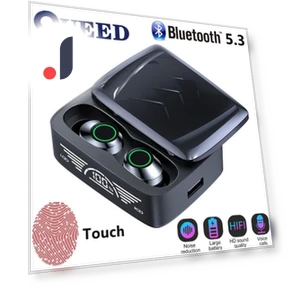 Bluetooth Wireless Earbuds — In-Ear Headphones, QUEED