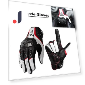 Breathable Leather Gloves with Touchscreen — Gloves