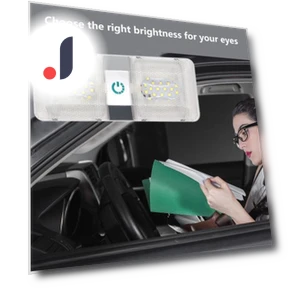 Ceiling Lamp with Touch Switch — Overhead Lighting, CAR COME