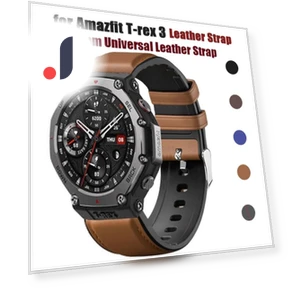 Leather Silicone Watch Strap — Bands, HOBBIT-3C Accessories