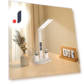 LED Desk Lamp with USB Charging — Study & Desk Lighting, Yiran Furniture