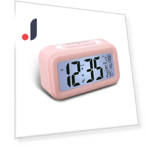LED Digital Alarm Clock with Temperature and Calendar — Clocks, Dongfang HOME D