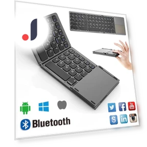 Mini Foldable Bluetooth Keyboard — Keyboards, Razzle