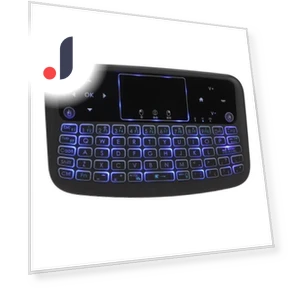 Mini Wireless Keyboard with 4-Color Backlight — Keyboard Cases, RuKing