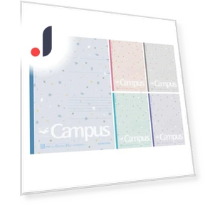Note Smart Campus Limited B5 Dot B Ruled 5 Color Pack — Notebooks, Kokuyo