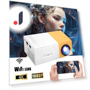 Portable Mini Projector — Home Theater Projectors, QLY