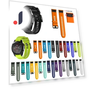 Quick-release silicone watch strap — Smartwatch Accessories, WHOP-A1