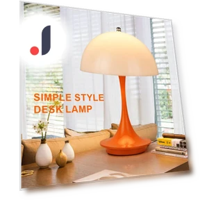 Rechargeable LED Mushroom Table Lamp — Desk & Table Lighting, Your Warm Home
