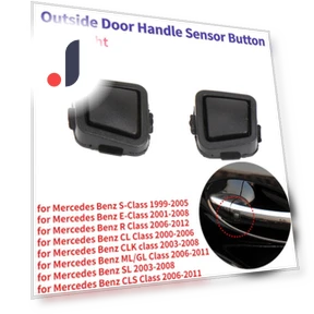 Replacement Touch Button Cover for Door Handle — Car Door Entry Guard