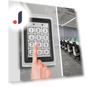 RFID Door Access Controller with Card and Backlight — Access Control Keypads, Comfort Homeware