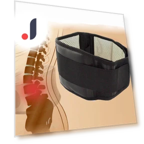 Self-heating Adjustable Belt with Tourmaline and Magnetic Therapy — Back Braces, VITA Dogdog Smartwear
