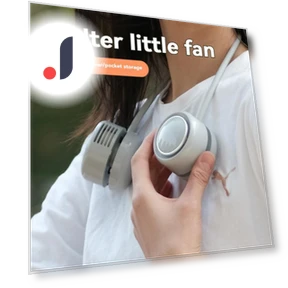 Silent Mini Bladeless Portable USB Fan — Portable Cooling Solutions, Bai Fen Bai Electronic