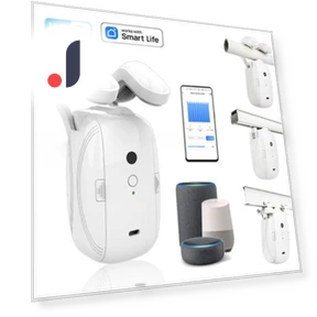 Smart Automatic Curtain Opener — Smart Home Hubs & Controllers, yuantiancai