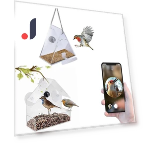 Smart Bird Feeder with Camera — Outdoor & Wildlife Cameras, Love Valley
