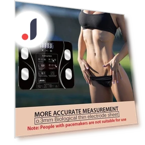 Smart Body Fat Scale — Body Composition Analysis, TOP MALL-004