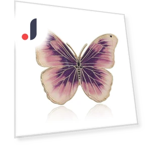 Smart Enamel Dripping Butterfly Brooch — Pins & Brooches, JEWEL HOME