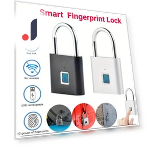 Smart Fingerprint Padlock — Padlocks & Hasps, Comfort Homeware
