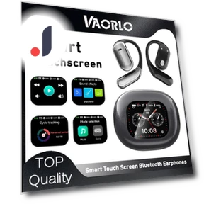 Smart Headphones with Touch Screen HD Noise Cancellation — In-Ear Headphones, VAORLO