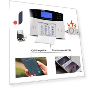 Smart Home Security Alarm with LCD Display — Smart Home Security, TOMTOP JMS