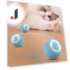 Smart Interactive Pet Toy Ball — Interactive Animal Companions, Rising-home