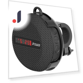 Smart LED Digital Display Wireless Bike Speaker — Phone Accessories, Fashion GZ