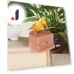 Smart Press Type Bird-Shaped Toothpick Holder — Boxes, TOP-HOME MALL