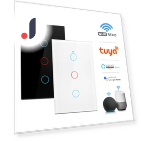 Smart Switch Wi-Fi Touch Sensor Wall Light Switch — Dimmer Switches, MALITAI