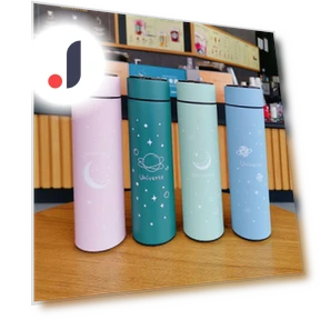 Smart Temperature Display Thermos Mug — Beverage Warmers, Build My Home