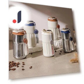 Smart Temperature Display Vacuum Thermos Cup — Beverage Warmers, Lppunk-kitchenware