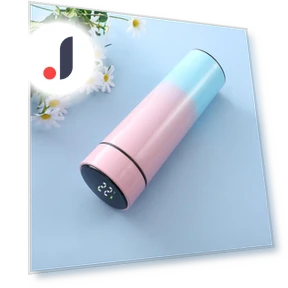 Smart Thermos with Temperature Display — Beverage Warmers, Refreshing Home
