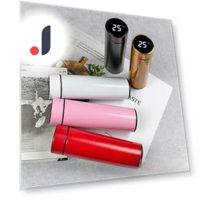 Smart Vacuum Stainless Steel Flask with LED Touch Temperature Display — Flasks, Refreshing Home