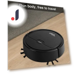 Thin Robot Vacuum with Strong Suction — Smart Cleaning Robots, Refreshing Home
